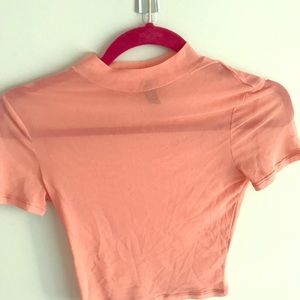 Pink Mesh Crop Top!